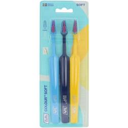 TePe Color Toothbrushes Soft 3-pack