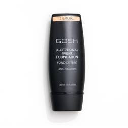 Gosh Copenhagen X-CEPTIONAL Wear Foundation long lasting makeup #12-natural