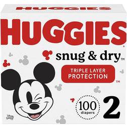 Huggies Snug & Dry Baby Diapers Size 2