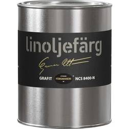 Ottosson Linoljefärg Träfärg Graphite 1L