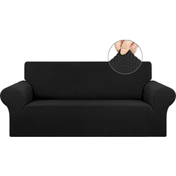Kekuou Stretch Slipcover Loose Sofa Cover Grey, Beige, Brown, Gold, Black, Yellow, Orange, Silver, Red, Pink, Blue, Purple, Green (238.8x101.6cm)
