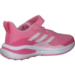 Adidas Infant FortaRun Sport Running Elastic Lace and Top Strap - Bliss Pink/Cloud White/Pulse Magenta