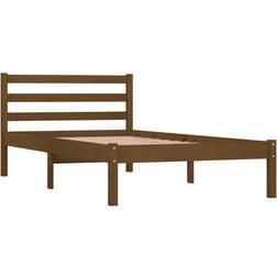 vidaXL Solid Pine 21cm Sängram 90x190cm