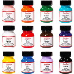 Angelus Leather Paint Starter Kit 12-pack