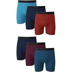 Hanes Cool Dri Moisture Wicking Boxer Briefs 6-pack