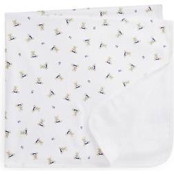 Polo Ralph Lauren Baby Boy's Blanket(White/Blue Multi)