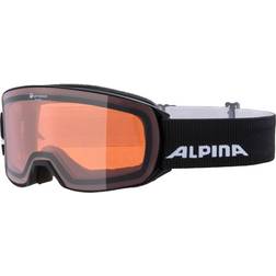 Alpina Nakiska Q Ski Goggles - Black Matt/Quattroflex Hicon