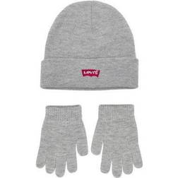 Levi's Kid's Batwing Hat & Gloves - Grey (LA8405-042)