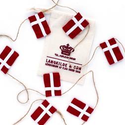 Langkilde & Søn Decor Wreath Flag Red/White 10-pack