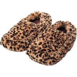 Warmies Tawny Slippers Black/Brown