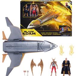 Black Adam 4" Hawk Cruiser Action Figure Vehicle