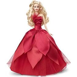 Mattel Blonde Barbie 2022 Holiday Doll As Shown One-Size