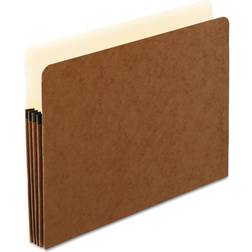 Pendaflex Pendaflex 3 1/2" Expansion File Pocket, Manila/Red Fiber (Letter)