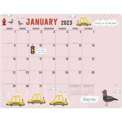 TF Publishing Calendars multi 12-Month 2023 Desk Pad Monthly Blotter Calendar