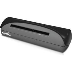 Ambir PS667-AS Desktop Scanner, Black Black