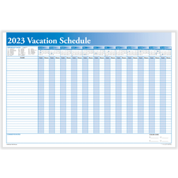 ComplyRightï¿½ Calendar Planner, 36" x 24" Full Vacation, 2023