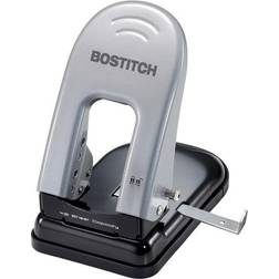 Bostitch EZ Squeeze Two-Hole Punch, 40-Sheet Capacity