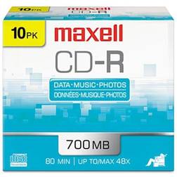 Maxell CD-R 700MB 48x 10-Pack