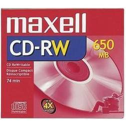 Maxell CD-RW 650MB 4X 1/Pack