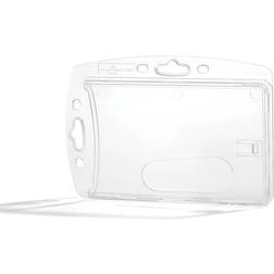 Durable 54x87mm 1-kort kortholder transparent