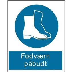 Ox-On Påbudsskilt Fodværn