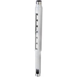 Chief Notched Design Adjustable 36' To 60' Ceiling Mount Extension Column Pipe CMS0305W