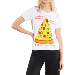 Dedicated Mysen Work Hard Pizza T-shirt