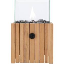 Cosi Fires scoop Timber Frame Square Fire Lantern