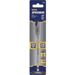 Irwin 1/2 x 6 Speedbor Drill Bit, Blue Tip