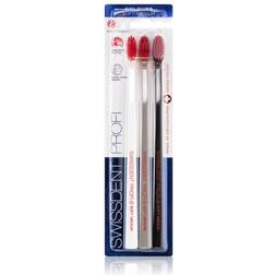 Swissdent Profi Soft-Medium Toothbrush 3-pack