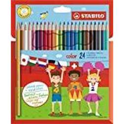 Stabilo colouring pencils 9 cm wood 24 pieces