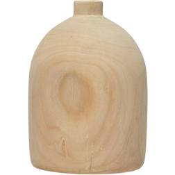 Creative Co-Op 3R Studio Decorative Paulownia Wood Vase