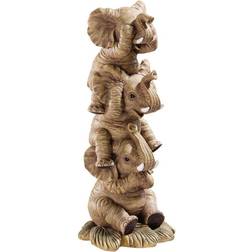 Design Toscano The Hear-No, See-No, Speak-No Evil Elephants: Medium Figurine