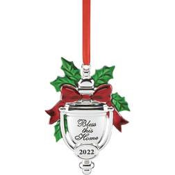 Lenox 2022 Bless This Home Christmas Tree Ornament 3.8"