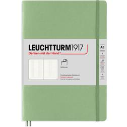 Leuchtturm1917 Leuchtturm1917 Dotted Softcover Notebook Sage, 5-3/4" x 8-1/4"