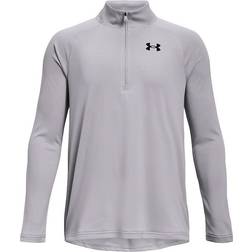 Under Armour Boy's Tech 2.0 Half Zip - Mod Gray/Black