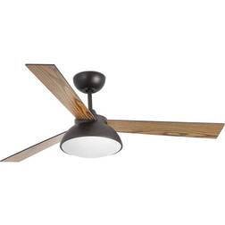 Ventilatore da Soffitto 132 cm Marrone 3 Pale 20W