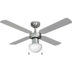 Edm Ventilador De Techo Modelo Caribe 50W Ø102 cm Cromado 65 m3/min