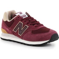 New Balance 574 M - Burgundy with Black