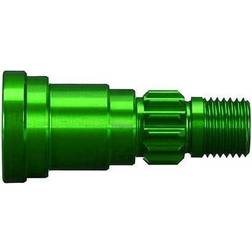 Traxxas X-Maxx Aluminium Stub Axle Green Anodized TRX7768G
