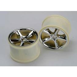 Traxxas Wheels Gemini Chrome (14mm) 3.8" (2)