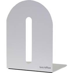 BNT Bogstøtte metal hvid 20cm L11xH20xB14,5cm