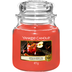 Yankee Candle Classic Medium – Apple & Sweet Fig Duftlys 623g