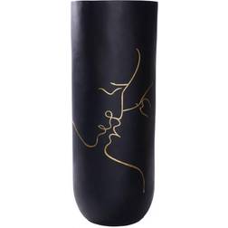 Dkd Home Decor Sort Harpiks Moderne (35 x 35 x 90 cm) Vase 35cm