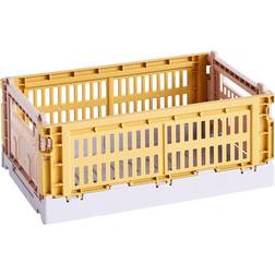 Hay Colour Crate Mix S Golden Yellow Boîte de rangement