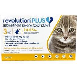 Zoetis Plus Topical for Cats 6 Month 2.8-5.5lb