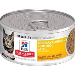 Hill's Science Diet Adult Urinary & Hairball Control Savory Chicken Entree