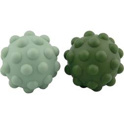 Tiny Tot Sensory Silicone Fidget Small Balls Green