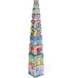 Janod Piramide Cubica Dolci Animali