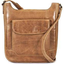 Frye Melissa Magazine Crossbody Beige One Size